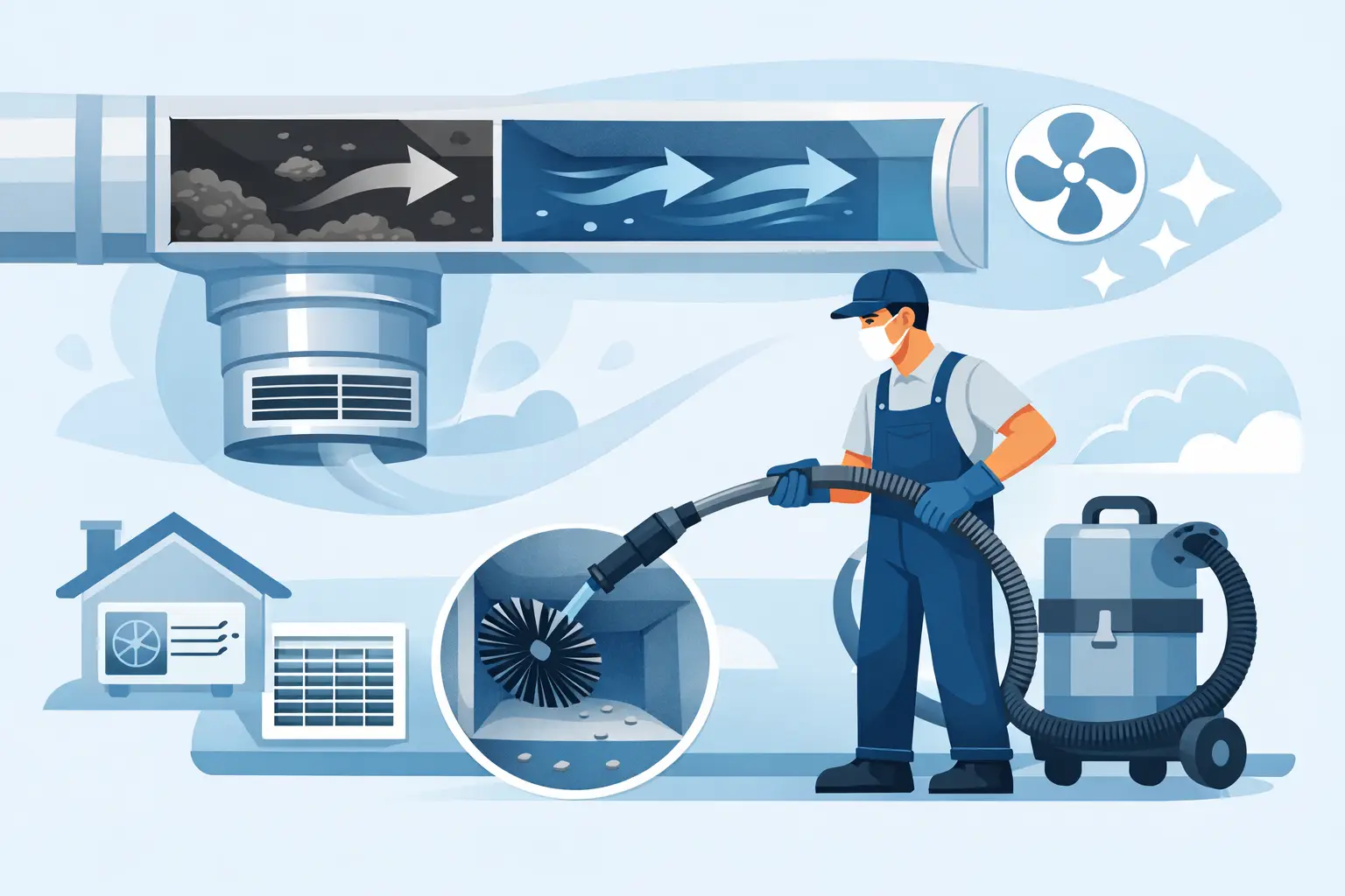 How Does Air Duct Cleaning Work?