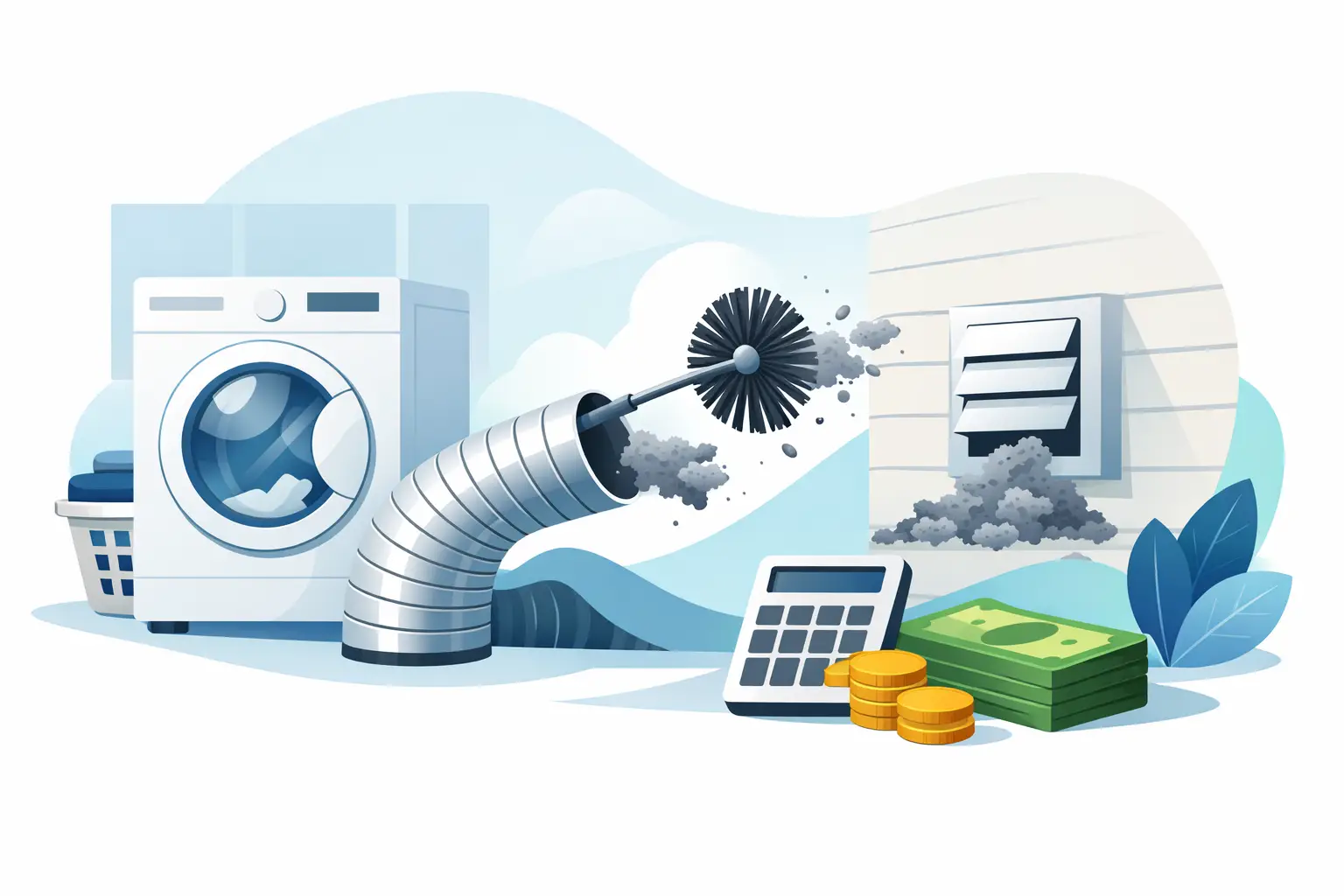 Dryer Vent Cleaning Cost: What You’ll Pay