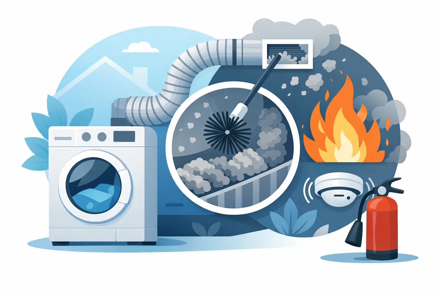 Dryer Vent Fire Prevention Cleaning Tips
