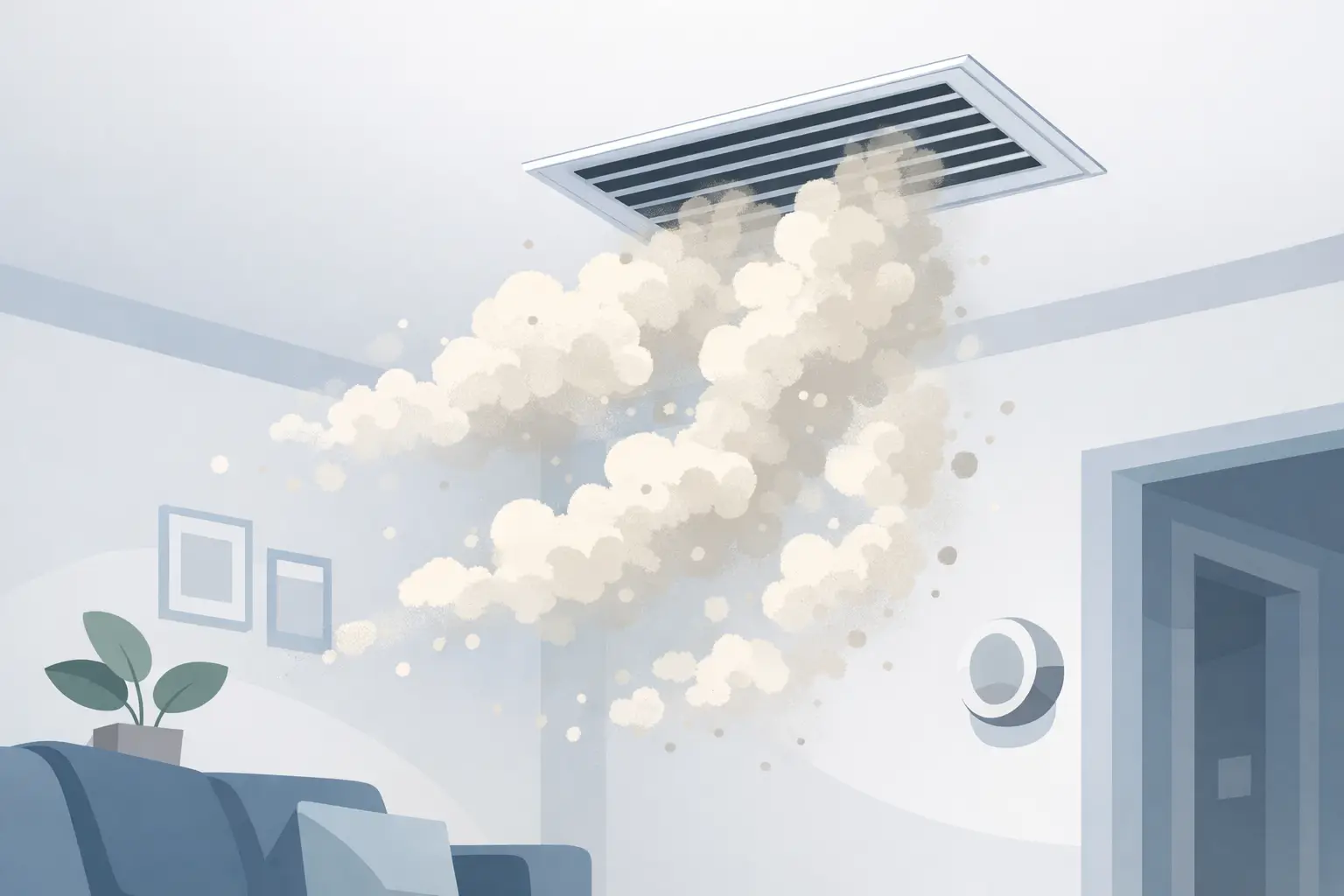 Why Is Dust Coming From Vents?