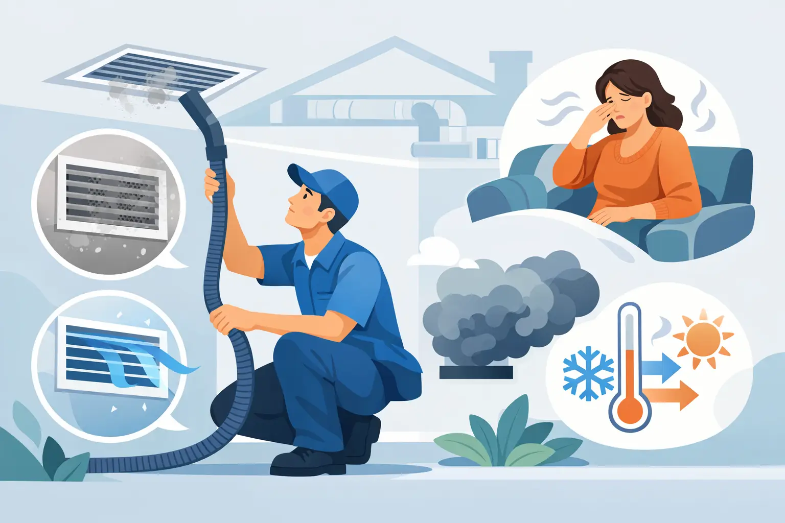 The Best Signs You Need Vent Service at Home