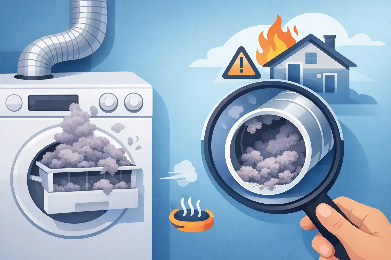 How to Spot Dryer Lint Buildup Before It Becomes Dangerous